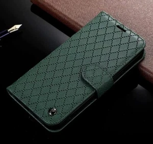 iPhone 14 PRO MAX CASE Leather USA Wallet FLIP CASE Stand 3 Card Holder Stick... - Picture 1 of 8