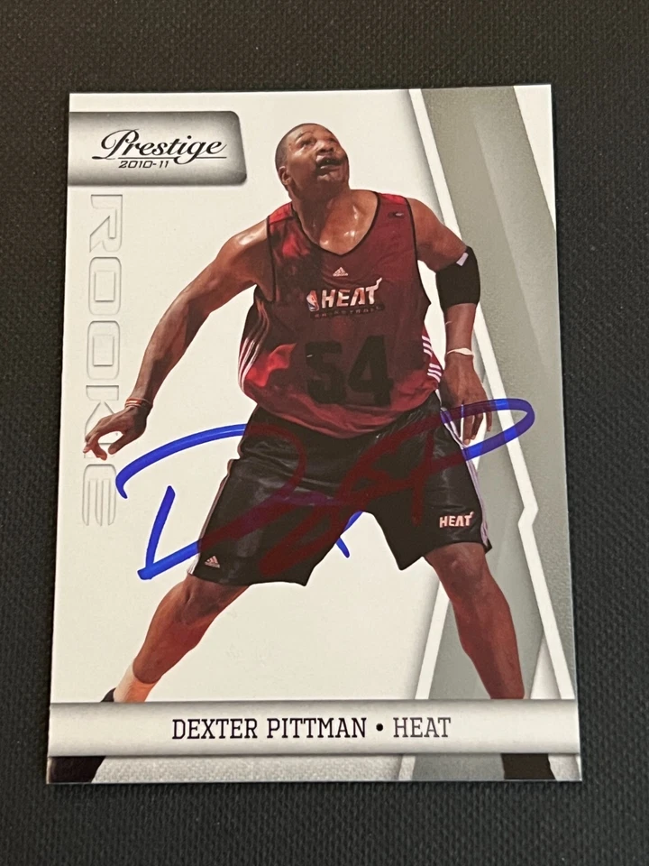 Dexter Pittman Signed 2010-11 Panini Prestige Card #182 Auto Heat Autograph COA - Image 1 of 1