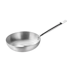 PADELLA PROFESSIONALE ALLUMINIO DIAM.45 MANICO INOX -H. CM.9,5 - Foto 1 di 2