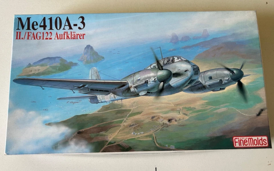 FINEMOLDS 1/72  MESSERSCHMITT ME 410A-3 - Immagine 1 di 1