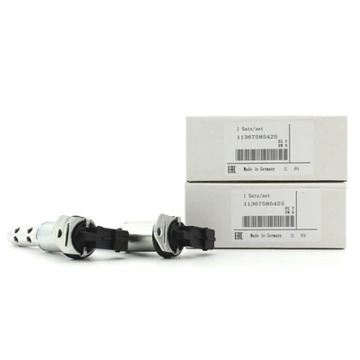 2PC OEM Valve Engine Variable Timing Solenoid 11367585425 For BMW 328i X3 VANOS - Image 1 of 4