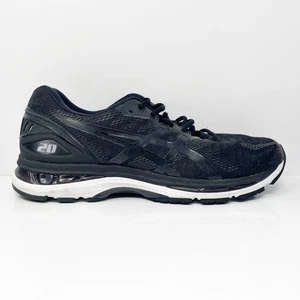 Asics Mens Gel Nimbus 20 T800N Black Running Shoes Sneakers Size 11.5 - Foto 1 di 12