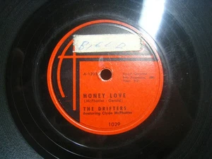 Drifters Honey Love / Warm Your Heart *Atlantic 1029 10" 78 rpm - Foto 1 di 4