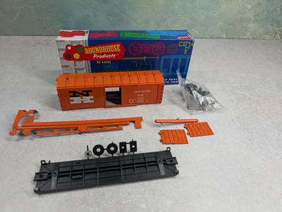 Roundhouse 7744 HO Scale 40' Box Car New Haven NH #36505 KIT READ - Image 1 of 3