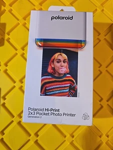 Polaroid Hi-Print Gen 2x3 Pocket Photo Printer (009128) - White - New - Picture 1 of 3