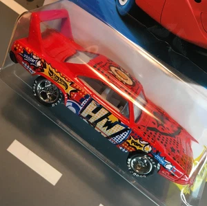 Hot Wheels Art Cars 70 Plymouth Superbird CUSTOM Super Real Rider Wheel Swap rot - Bild 1 von 13