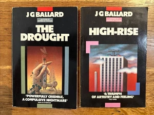 J. G. Ballard UK 2 Vol Triad Granada Matching PB Set: The Drought ~ High-Rise - Imagen 1 de 11