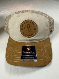 Gorra de camionero Indianapolis Colts NFL Fanatics malla tostada Snapback ajustable nueva con etiquetas - Imagen 1 de 5