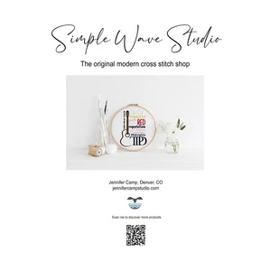 Taylor Swift Album Titles Counted Cross Stitch Pattern Kit - Picture 1 of 4