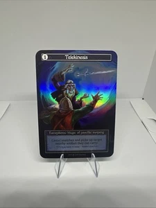 Sorcery: Contested Realm Beta Telekinesis Exceptional Foil NM - Picture 1 of 1