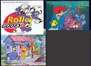 👉 DISNEY = COLLECTION of 3 CTO S/S - Picture 1 of 1