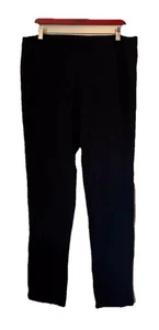 J Jill Pure Jill Sz L Tall Black Leggings Pull On Women's Knit Pants 35" Inseam - Picture 1 of 7