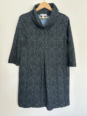 Vestido recto de lana Joseph Ribkoff talla 12 para mujer manga larga cuello capucha Foto 1 de 4