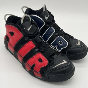 Nike Air More Uptempo '96 Black/ Red Alternate Split DJ4400-001 Men's Sz 13 - Picture 1 of 16