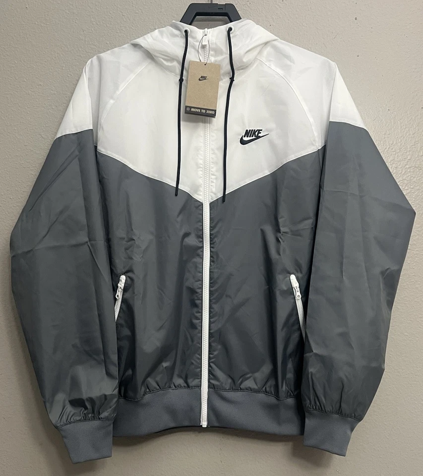 Nike Sportswear Windrunner Hooded Jacket Mens Size Medium M DA0001 084