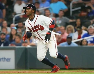 Impresión fotográfica de béisbol de los Ozzie Albies de los Atlanta Braves 8x10 OA1 - Imagen 1 de 1