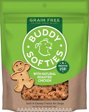 Buddy Biscuits Grain Free Soft & Chewy Healthy Dog Treats with Roasted Chicken -