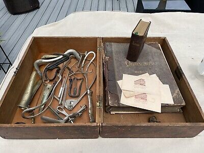 RARE Archive Of 19th Century Female Doctor Tools Book Photographs • 78.69£