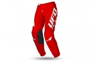 PANTALONI MOTOCROSS BAMBINO UFO RADIAL BOY ROSSO UFOPLAST RED MX - Imagen 1 de 4