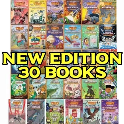 30 Book Set Science Comics Collection Children Kids Picture Books Reading - NEW - image 1 of 4