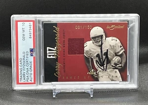 2004 Larry Fitzgerald Fleer scritta toppa auto RC #81/150 PSA 10 autografo - Foto 1 di 4