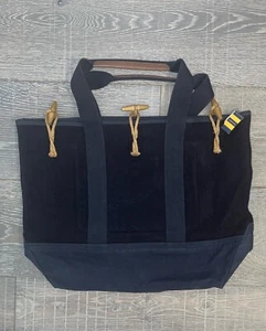 Rare Limited Year 2009 Rugby By Ralph Lauren Rrl Wool Toogle Tote Bag 21x14x7 - Picture 1 of 10