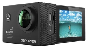 DBPOWER EX5000 2,0 pollici WIFI 14MP 1080P FHD impermeabile sport action camera NUOVO - Foto 1 di 16