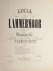 Spartiti - Lucia di Lammermoor - Musica di G. Donizetti
