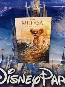 Disney Mufasa Der König der Löwen Jahreskarte Inhaber Geschenk Postkarte 2024 WDW NEU - Bild 1 von 2