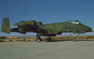Militär Luftfahrt Postkarte - Fairchild A-10A Thunderbolt Flugzeug RS24512 - Bild 1 von 2