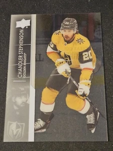 21-22 Upper Deck Chandler Stephenson Clear Cut Variant 🚨🚨🚨 Golden Knights - Picture 1 of 2