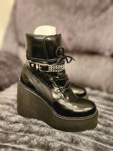Puma Fenty By Rihanna Sb  Platform   Boots   Ankle High Heel 3" Womens Size 8 - Picture 1 of 3