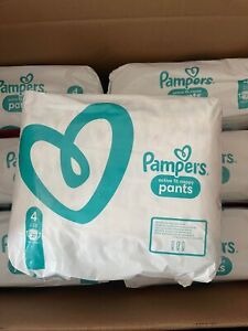 Pantalon de couches Pampers Baby-Dry taille 4, 27 tapies x 7 paquets, #A1.2