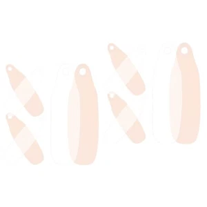  12 PCS SEBS -Handgelenk Handgelenkspangen Schreibmaschinen -Handgelenkstütze - Afbeelding 1 van 12