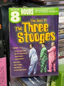 The Best of The Three Stooges - Vols. 1 & 2 (DVD) 2-Disc! Funniest Moments, NEW! - Picture 1 of 5