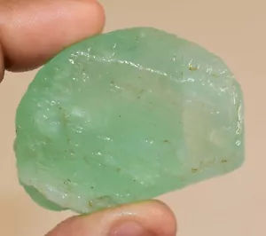 100% Natürliches Grün Kolumbien Smaragd Fluorit 378.0 Karat Muster FACET Grobem - Bild 1 von 6