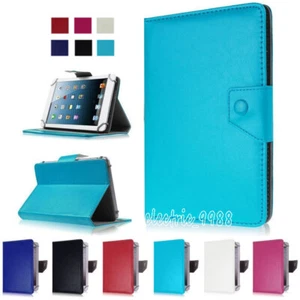 For iPad 10th/9/8/7/6/5/4/3/2nd Gen Universal Leather Tablet Case Stand Cover - Picture 1 of 17