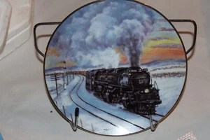 HAMILTON COLLECTOR PLATE 1995 SHERMAN HILL CHALLENGE TUTWILER PAPER& ORGINAL BOX - Picture 1 of 4