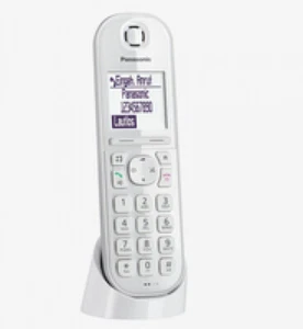 Panasonic KX-TGQ200 IP-Telefon Kabelloses Mobilteil LCD 4 Zeilen - Plug-Type C ( - Zdjęcie 1 z 1