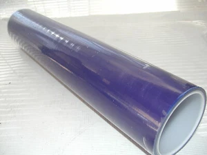 Perforated 6" Powder Coating Masking Tape Blue Polyester High Temp 18" X 72 Yds - Picture 1 of 2