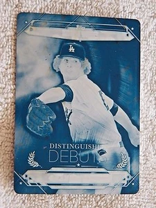 Grant Holmes 2015 Topps Pro Debutto Distinguished Debuts piastra di stampa ciano #1/1 - Foto 1 di 2
