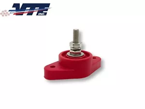 Red VTE Power Distribution Post - 7.9mm (5/16") - 160 Amps Large Base 77131N02 - Picture 1 of 2
