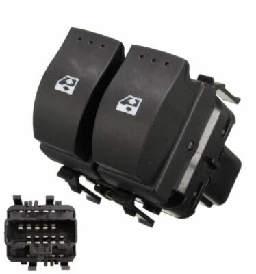 RENAULT CLIO 2 BOUTON INTERRUPTEUR COMMANDE DE LEVE VITRE, 8200060045