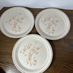 Vintage Set/3 Corelle Cornerstone Corning ~ China Blossom~ 10 1/4" Essteller - Bild 1 von 6