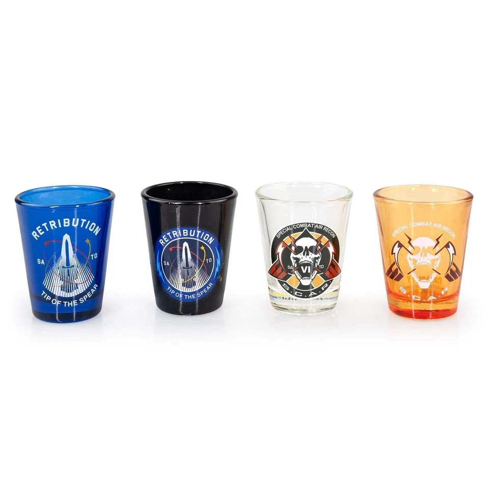 Exclusive Call of Duty: Infinite Warfare Shot Glasses | Collector's Set of 4 ... - Image 1 of 4