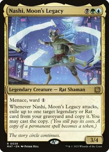 Nashi, Moon's Legacy Foil (039) March of the Machine: The Aftermath MAT MTG - Picture 1 of 1