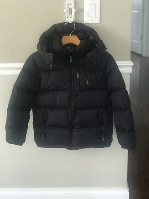 Ralph Lauren Kids Boys Winter  Down Hooded Jacket Size M (10-12) ( runs small) - Image 1 of 4