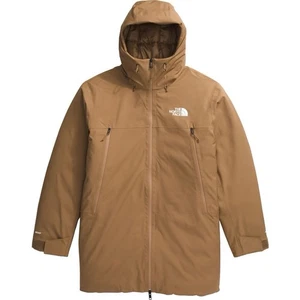 $400 The North Face Men's Mountain Range Down Parka Jacket Utility Brown Sz Med - Picture 1 of 5