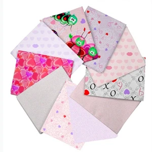 10 Fat Quarters - Assorted Love Bugs Fat Quarter Bundle - Picture 1 of 2