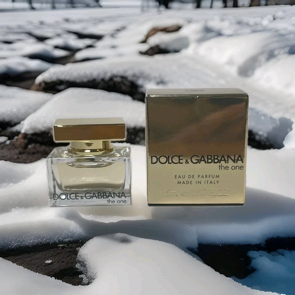 Dolce and Gabbana The One 0,17 жидкой унции / 5 мл туалетная вода брызги мини для женщин новый в коробке - Изображение 1 из 1